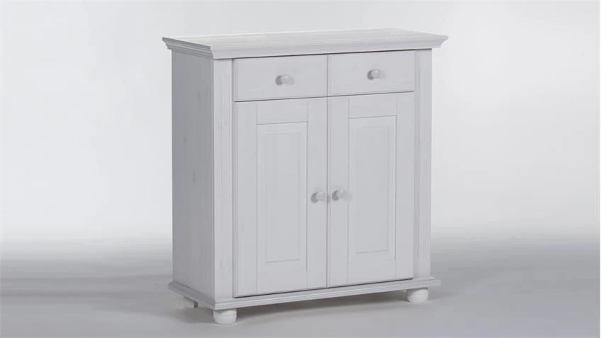 Commode Laurel Met Opzetstuk - Wit 6 Commode Laurel Met Opzetstuk - Wit - Afbeelding 4