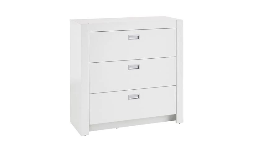 Commode Arkea 96cm Met 3 Lades - Wit 6 Commode Arkea 96cm Met 3 Lades - Wit - Afbeelding 4