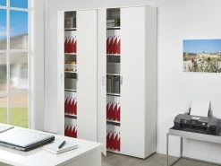 Opbergkast Vetra - Wit 23 Opbergkast Vetra - Wit -Songmics Winkel 13500100 09 08e0