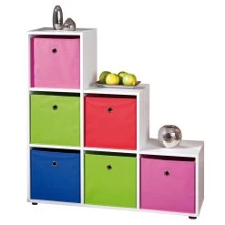 Roomdivider Luini 6 Vakken - Wit -Songmics Winkel 13500200 06 1877