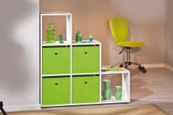 Roomdivider Luini 6 Vakken - Wit -Songmics Winkel 13500200 15 8506