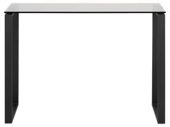 Sidetable Nicola 110cm - Grijs Getint Glas/zwart -Songmics Winkel 136A2FF6 450F 4457 ADD7 42B32C987842 6f14