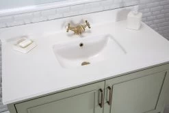 Jussara Badkamerset 2-delig, MDF Gelakt, Kwarts Aanrechtblad, Groen -Songmics Winkel 138JSR1239 20 204 ef15