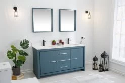 Jussara 3-delige Badkamermeubelset | MDF GEKWARKT | Aanrechtblad Wit Kwarts -Songmics Winkel 138JSR1309 20 202 ff92