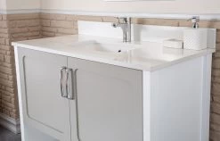 Jussara 2-delige Badkamermeubelset | 100% MDF | Aanrechtblad Van Kwarts | Grijs -Songmics Winkel 138JSR1342 20 205 edc4