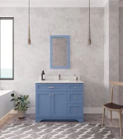 Jussara Badkamermeubelset | Blauw | 2-delige Set