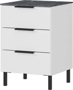 Nachtkastje Karsten - Wit/marmer 15 Nachtkastje Karsten - Wit/marmer -Songmics Winkel 1479 585 pe a cut 9efa