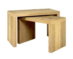 Bijzettafeltje Serkan 60cm - Eik -Songmics Winkel 15623 15625 2 5366