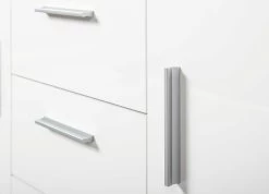 Commode Krups 94cm Met 1 Deur & 4 Lades - Wit -Songmics Winkel 19606020 19 2348