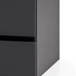 Badkamercombinatie Kornel 13 5-delig Met Witte Wastafel - Grafietgrijs -Songmics Winkel 198.1.3165 7 8c6f