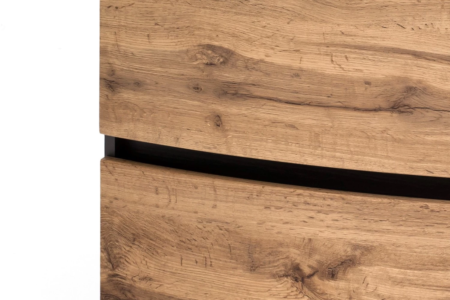 Badkamercombinatie Kornel 5 3-delig Met Grijze Wastafel - Grafietgrijs/eik 16 Badkamercombinatie Kornel 5 3-delig Met Grijze Wastafel - Grafietgrijs/eik - Afbeelding 14