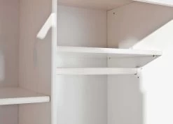 Kledingkast Ruth 104cm Met 2 Deuren - Wit -Songmics Winkel 20900122 03 68a3