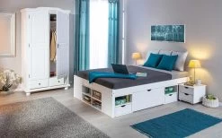 Kledingkast Ruth 104cm Met 2 Deuren - Wit -Songmics Winkel 20900122 09 a405