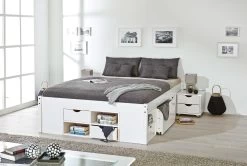 Bed Xavier 180x200cm - White Wash -Songmics Winkel 20900180 08 969e