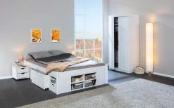 Bed Xavier 180x200cm - White Wash -Songmics Winkel 20900180 09 9965