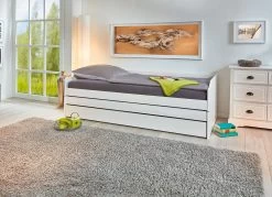 Kajuitbed Lothar 90x190 Cm - White Wash