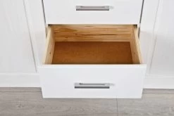 Kledingkast Geraldo 140cm Met 3 Deuren & Spiegel - Wit -Songmics Winkel 20900930 04 e4de