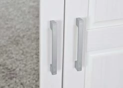 Kledingkast Geraldo 140cm Met 3 Deuren & Spiegel - Wit -Songmics Winkel 20900930 05 73aa