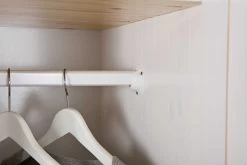 Kledingkast Geraldo 140cm Met 3 Deuren & Spiegel - Wit -Songmics Winkel 20900930 06 9801