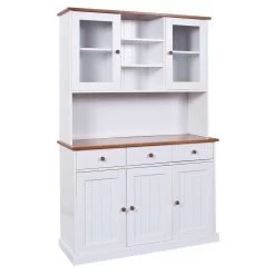 Buffetkast Westerland Breed Landelijk - Wit/bruin -Songmics Winkel 20901467 01 8adb