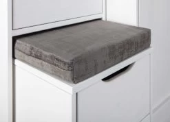 Opbergkast Xavier 44cm 1 Deur & 4 Lades - Wit -Songmics Winkel 20902750 05 b171