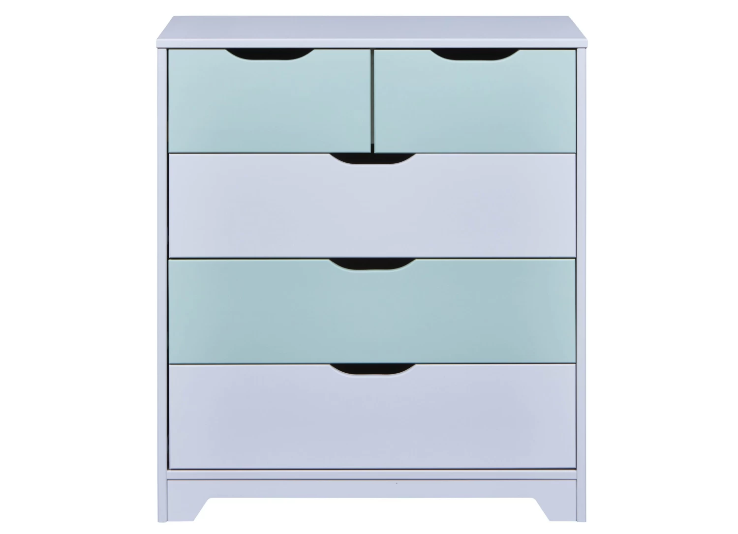 Kindercommode Prati Salvia | 82 X 40,3 X 92 Cm | Spaanplaathout | Veelkleurig 9 Kindercommode Prati Salvia | 82 X 40,3 X 92 Cm | Spaanplaathout | Veelkleurig - Afbeelding 7