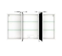 Spiegelkast Brama 120cm 3 Deuren - Wit -Songmics Winkel 214.1.3164 2 9477