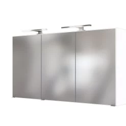 Spiegelkast Brama 120cm 3 Deuren - Wit -Songmics Winkel 214.1.3164 b930