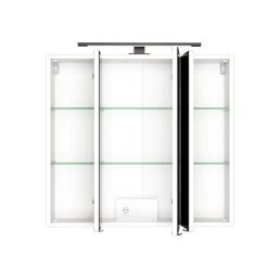 Spiegelkast Dusan 80cm Met 3 Deuren - Wit -Songmics Winkel 218.1.3172 2 1 31c2