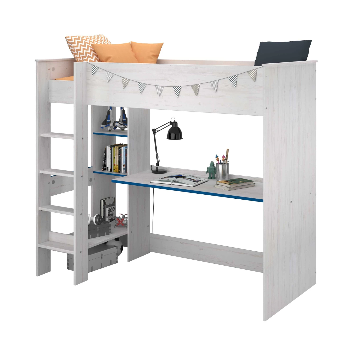 Hoogslaper Smoozy Wit - Met Bureau 9 Hoogslaper Smoozy Wit - Met Bureau - Afbeelding 7