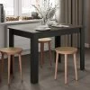 Eettafel Nice 110 Cm - Zwart/beton -Songmics Winkel 2280A7698X00 Nice concrete look and black 2 ca9f