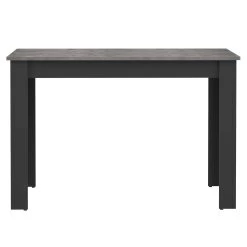 Eettafel Nice 110 Cm - Zwart/beton 14 Eettafel Nice 110 Cm - Zwart/beton -Songmics Winkel 2280A7698X00 Nice concrete look and black 4 fd01