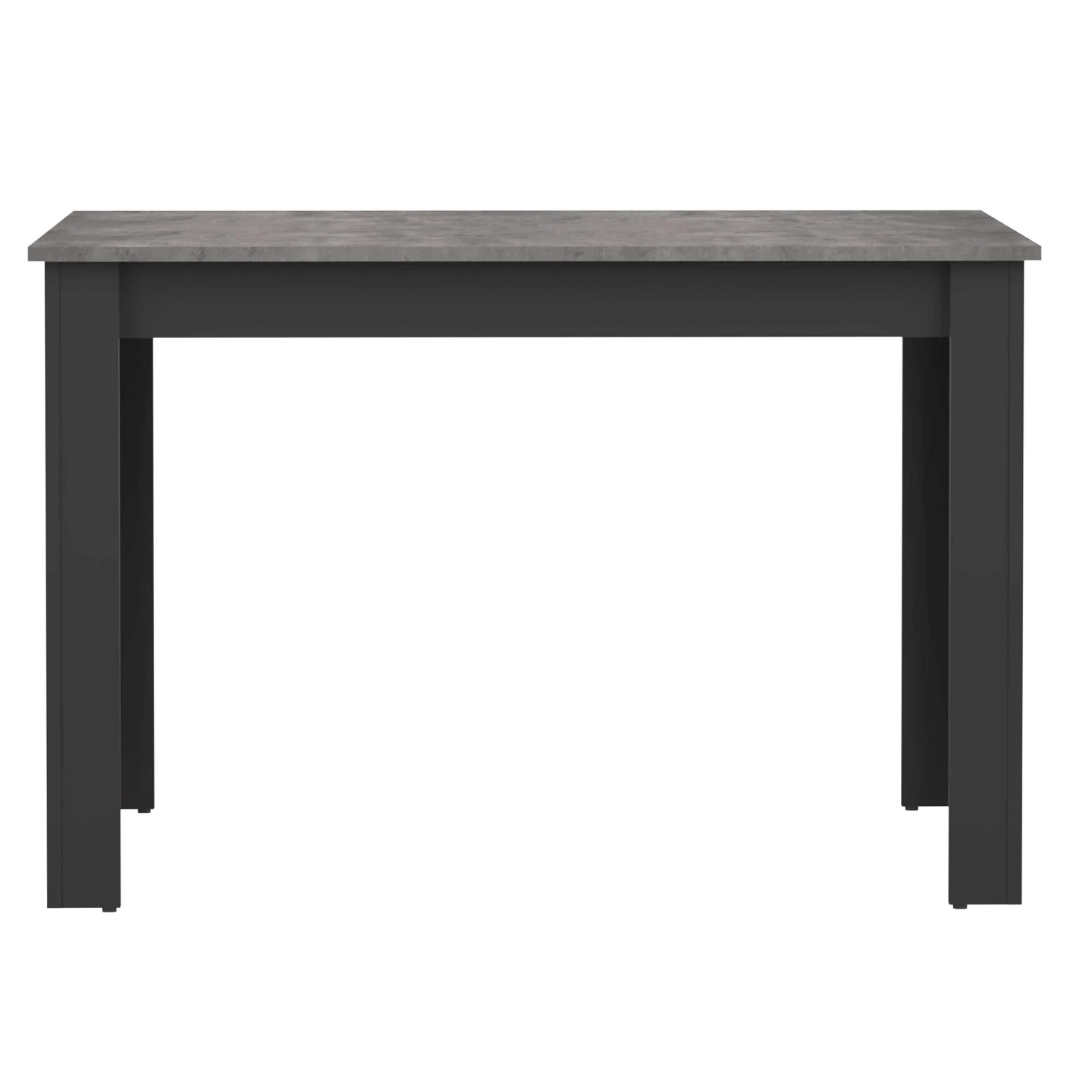 Eettafel Nice 110 Cm - Zwart/beton 7 Eettafel Nice 110 Cm - Zwart/beton - Afbeelding 5