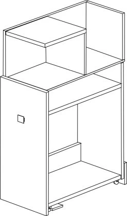 Kledingkast Voor Hoogslaper Jet - Blauw -Songmics Winkel 2286 2287 2288 251 392e