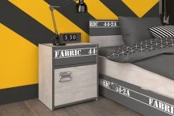 Nachtkastje Fabric Industrieel - Beige/grijs 19 Nachtkastje Fabric Industrieel - Beige/grijs -Songmics Winkel 2311 CHEV FABRIC 44ad