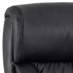 Bureaustoel Tobe Met Armleuningen - Zwart Kunstleer -Songmics Winkel 2345C5A4 7D19 40BF 8E50 FDAC32D99A3D 9b97