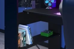 Hoogslaper Met Bureau Raider 90x200cm - Zwart -Songmics Winkel 2368 LSUR BLEU DET3 f297