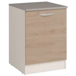 Onderkast Eko 60 Cm Met Deur - Eik