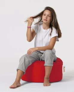 Atelier Del Sofa Poef | Styrofoam Vulling | Waterdicht | Rood -Songmics Winkel 248FRN1549 20 209 e905