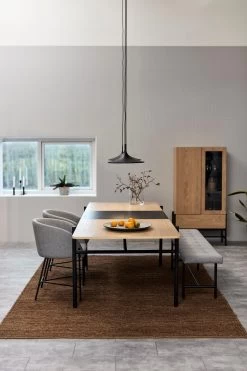 Eetkamerstoel Nelsie - Grijs/zwart -Songmics Winkel 24BD7D6B 13B2 4A1D 80D9 B301F5809AB5 25b6