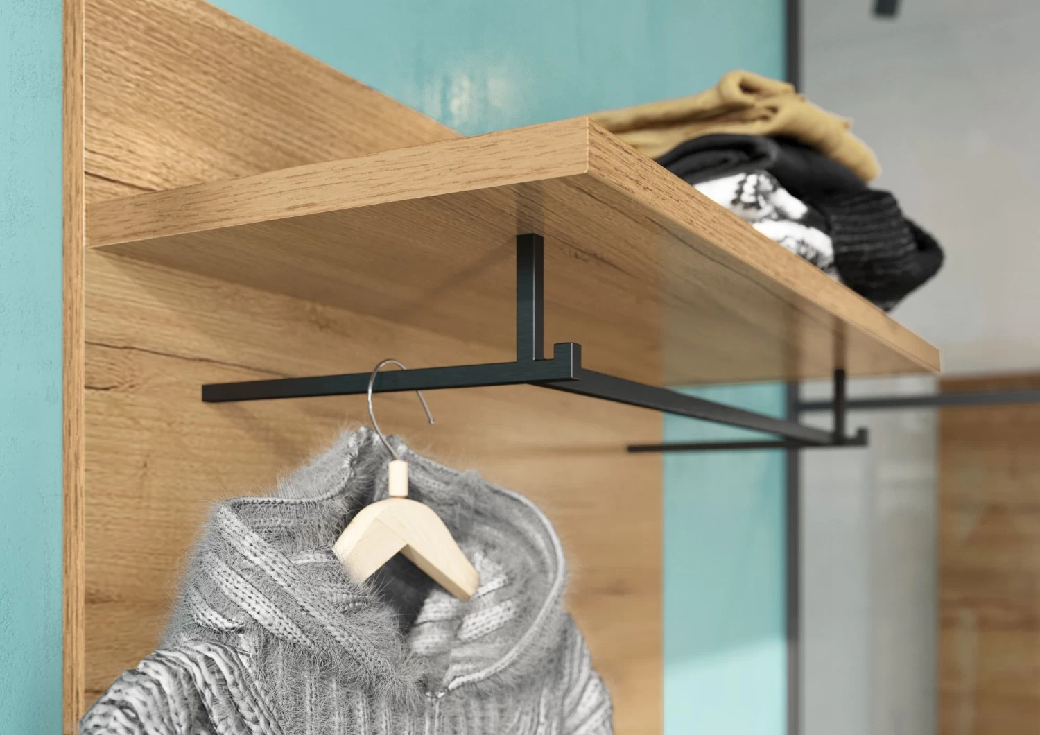 Kapstok Frodo - Eik 4 Kapstok Frodo - Eik - Afbeelding 2