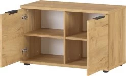 Schoenenkast Frodo - Eik 12 Schoenenkast Frodo - Eik -Songmics Winkel 2795 243 pe open a cut 1c02