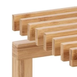 Halbank Bay 100cm - Bamboe -Songmics Winkel 27C1BEFE 238A 4467 9247 773F591A99FB de68