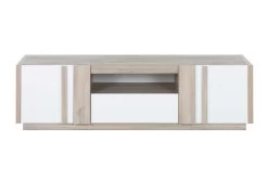Tv-meubel Gaston 180cm - Lichte Kronberg Eik/wit