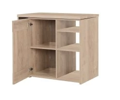 Barmeubel Bosy 160x60 Met Opbergmogelijkheden - Blonde Eik -Songmics Winkel 2 BOSTON CJ74 MJ94 16 1J94110 04 d9b0