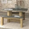 Eettafel Louane 140x140cm - Eik/beton -Songmics Winkel 2 BROCELIANDE CJ1R MJ1R 16 A 01 cc3f