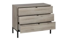 Commode Castle 3 Laden - Eik/zwart 13 Commode Castle 3 Laden - Eik/zwart -Songmics Winkel 2 CASTEL CH0P MH0P 5 1H0P160 03 a992