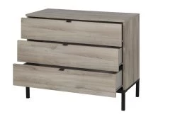 Commode Castle 3 Laden - Eik/zwart 10 Commode Castle 3 Laden - Eik/zwart -Songmics Winkel 2 CASTEL CH0P MH0P 5 1H0P160 04 bcf0