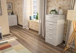 Ladekast Cody 5 Lades - Gebleekte Es -Songmics Winkel 2 CYRUS CH0J MH0H A 02 1 0615