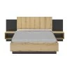 Bed Marzano 140x200cm Met Twee Nachttafeltjes - Helvezia Eik -Songmics Winkel 2 MIMIZAN CH3C MH3C 05 1H3C104 01 aebb